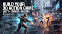 develop 3d action game, unity game , 3d fps game, 3d shooting game development