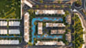 remodel master plan, 3d aerial rendering, landscape  design, 3d community layout