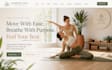 design squarespace yoga studio website wellness website pilate studio website