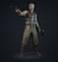 do 3d game character, 3d character modeling, 3d sculpting and low poly 3d model