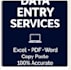 do fast and accurate data entry and excel typing