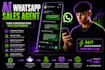 build an ai whatsapp sales agent with n8n