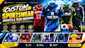 manufacture custom sportswear, jerseys and team uniforms