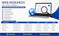 do web research,internet research and accurate data collection