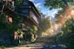 draw anime background and environment art