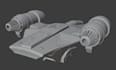 do spaceship model, space battle ship 3d model, spacecraft and game 3d stl