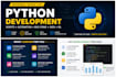 develop python scripts, fix bugs, and automate tasks