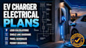 design ev charger plans, load calculations, sld and permit drawings