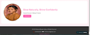 create beauty skincare website design