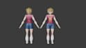make stylized 3d character