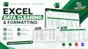 expert excel data entry and spreadsheet formatting