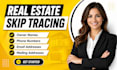 do accurate real estate skip tracing and bulk skip tracing