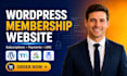 build a wordpress membership website with subscriptions and payments