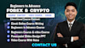 write forex and crypto trading content, ebooks and course materials