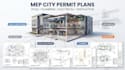 create hvac layouts, city permit, ductwork, plumbing, electrical and mep plans