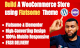 build a woocommerce store using flatsome theme