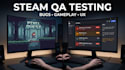 playtest your steam indie game and provide QA feedback
