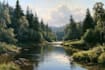 landscape oil painting art