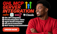 setup ghl mcp server integration to connect claude or chatgpt or open ai
