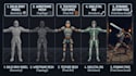 do ps1 ps2 psx low poly 3d characters for game and animation