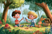 illustrate children book illustration  illustration