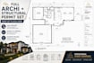 architectural floor plans, blueprints and permit drawings