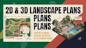 design professional 2d and 3d landscape plans