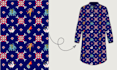 design custom seamless textile prints and patterns