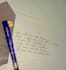 notes, letters, greeting cards writing