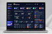 design modern saas dashboard UI UX in figma