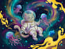 create a beautiful digital illustration