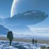 create cinematic space art and sci fi environment illustration