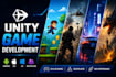 develop 2d 3d mobile game android IOS PC multiplayer in unity game development
