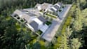 render architecture site plan, master plans, landscape, 2d drawing visualization