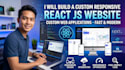 develop a modern react js website