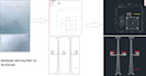 drawing telecom towers 2d autocad