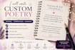 write personalized and heartfelt custom poetries
