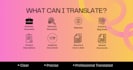 provide professional malay english translation service