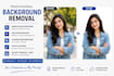 professionally remove, add and change backgrounds