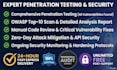 perform penetration testing  with a detailed vulnerability report