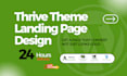 build thrive theme landing page design thrive theme builder website design
