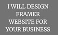 design and build a modern framer website