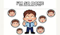 design cute custom twitch emotes for your stream
