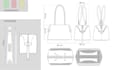 do a complete techpack for any bag, handbag, wallet