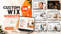 design wix website, redesign wix website, wix website redesign, wix website