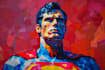design an amazing superhero pop art