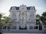 redesign classical european building, lime stone facade visual,archviz rendering