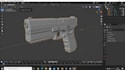 create realistic 3d weapon models, gun model, firearms model, hard surface model