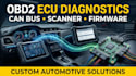 develop obd2 scanner ecu diagnostics can bus embedded firmware