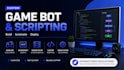 develop custom game bot, automaton script, macro, and game system